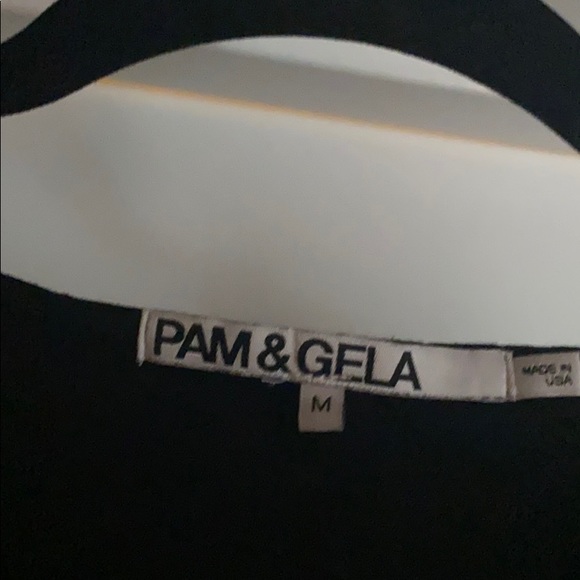 Pam and Gela Lace Up Ruched Dress - Picture 4 of 4